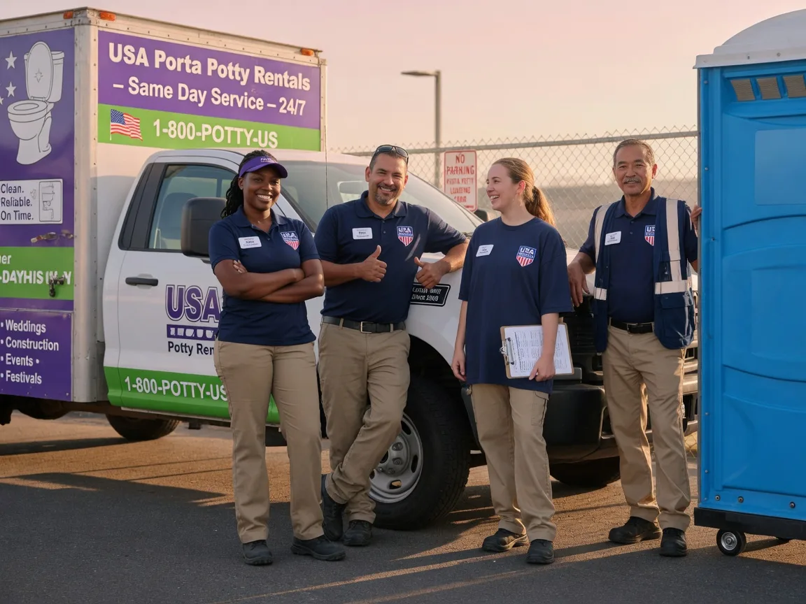 Porta Potty Rental company in Monroe, NC